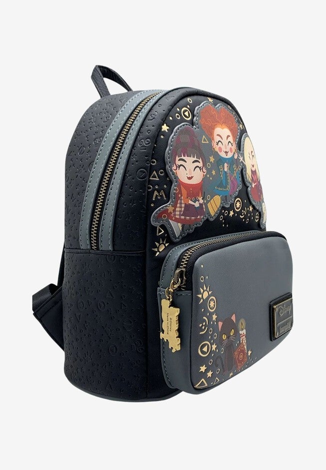 Loungefly x Disney Hocus Pocus Mini Backpack, BLUE, on-hover image number null