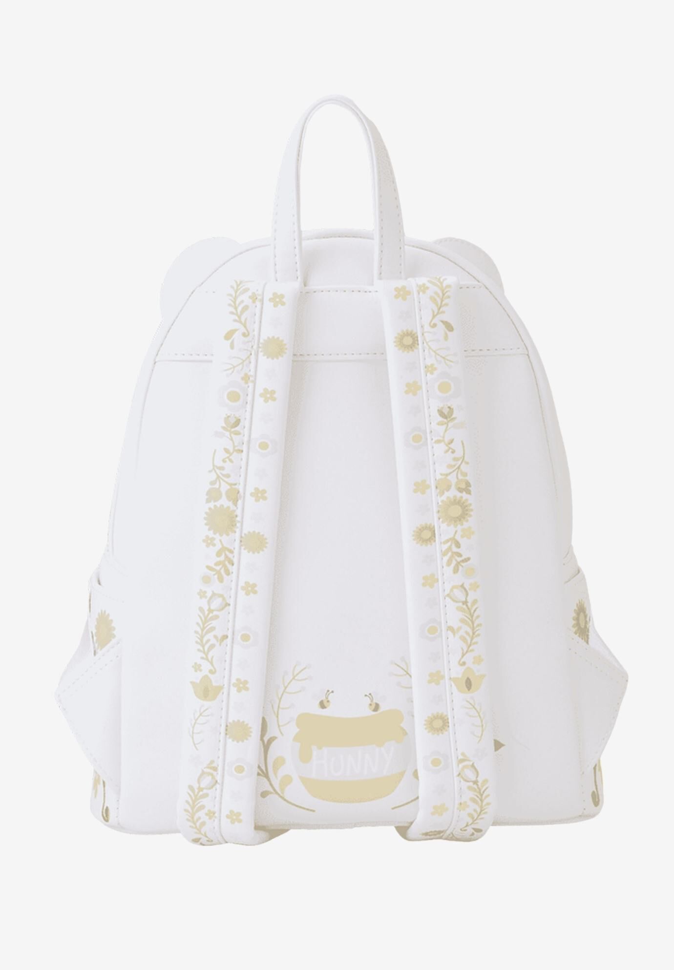 Loungefly x Disney Winnie The Pooh Floral Mini Backpack Cosplay, WHITE, on-hover image number 1