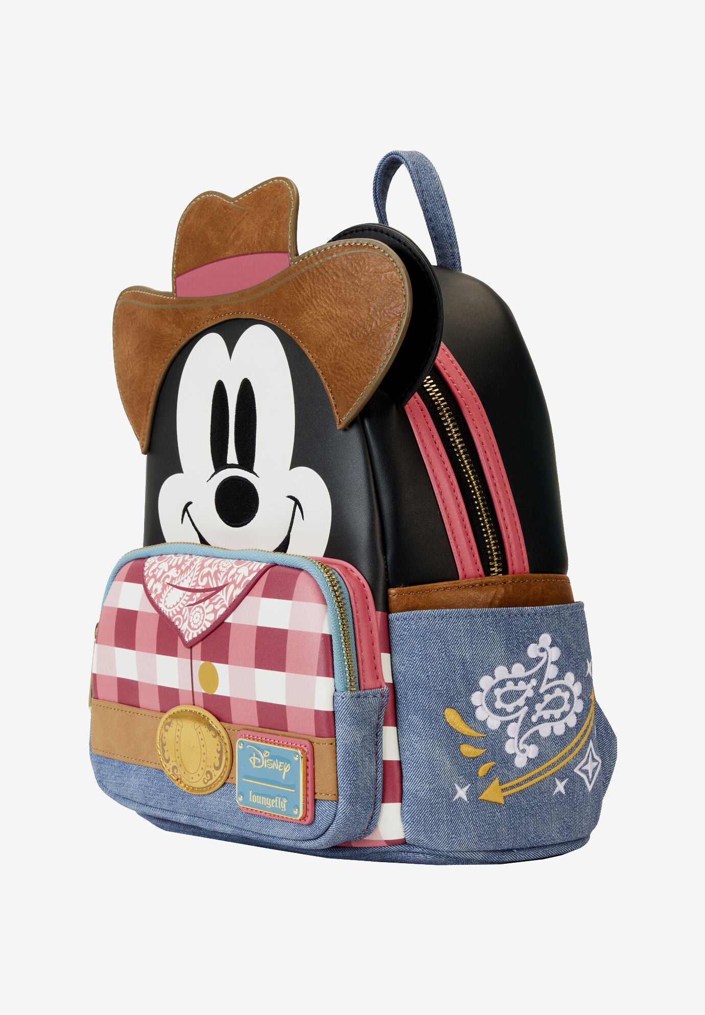 Loungefly X Disney Western Mickey Mouse Mini Backpack, , alternate image number 2