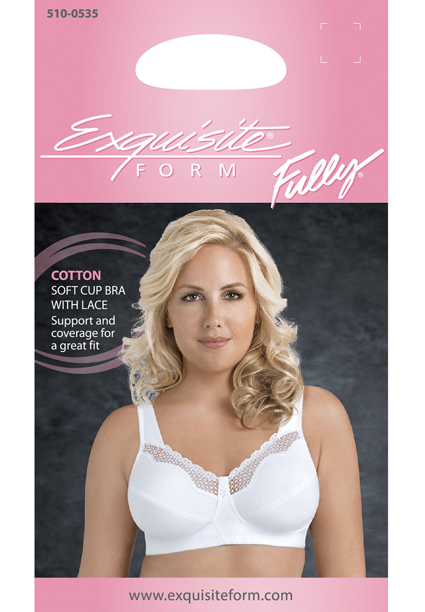 Fully&reg;&nbsp;Cotton Soft Cup Lace Bra, , alternate image number 4