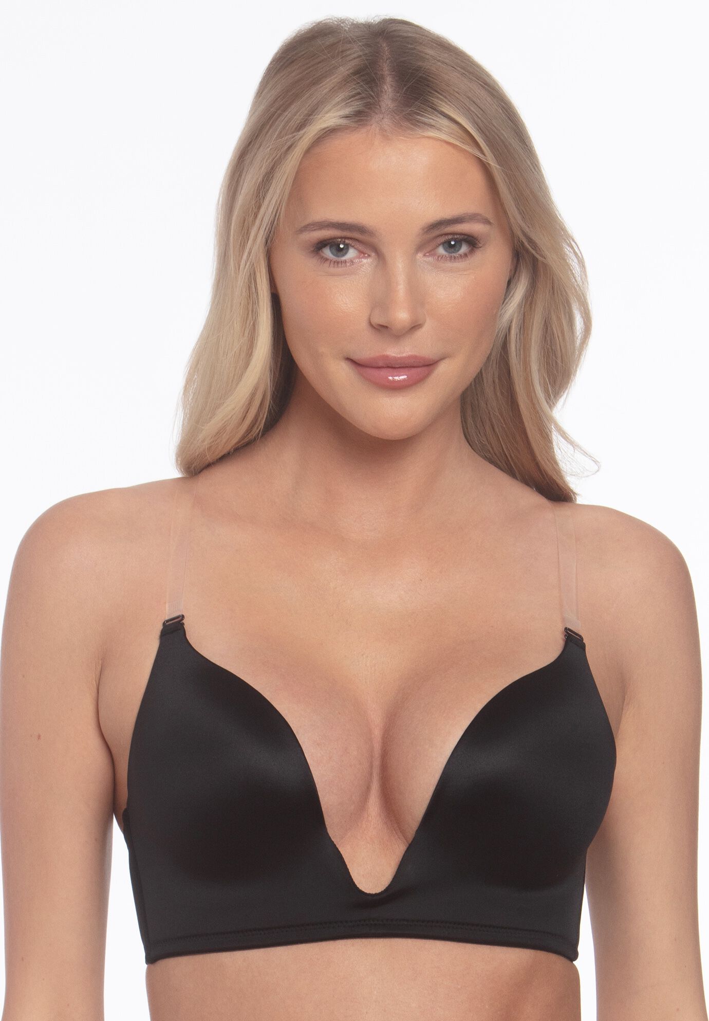 Uma U-Plunge Convertible Bra, BLACK, hi-res image number 0