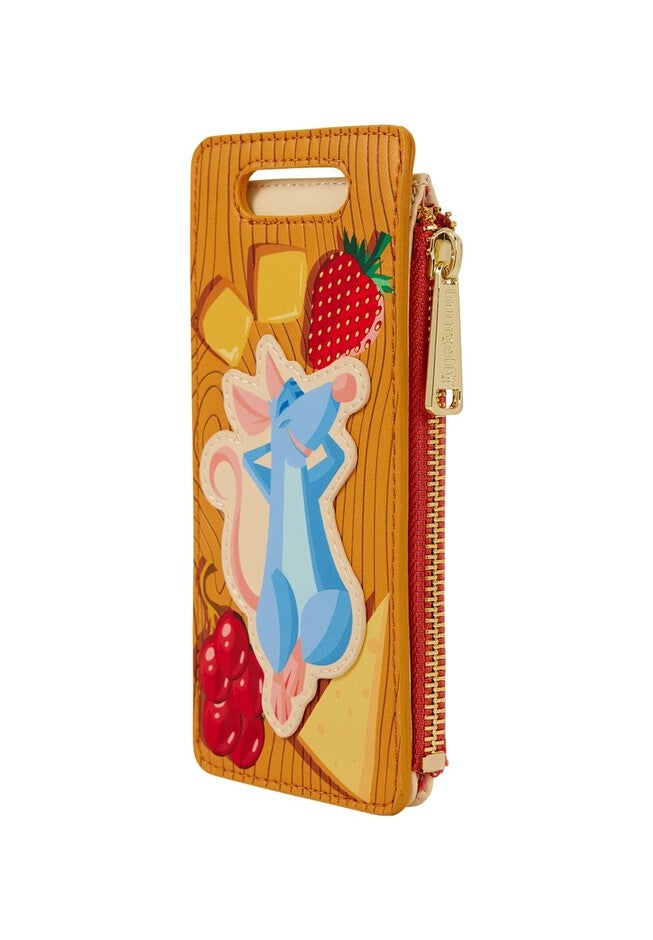 Loungefly x Disney Pixar Ratatouille Cardholder Wallet, BROWN, alternate image number null
