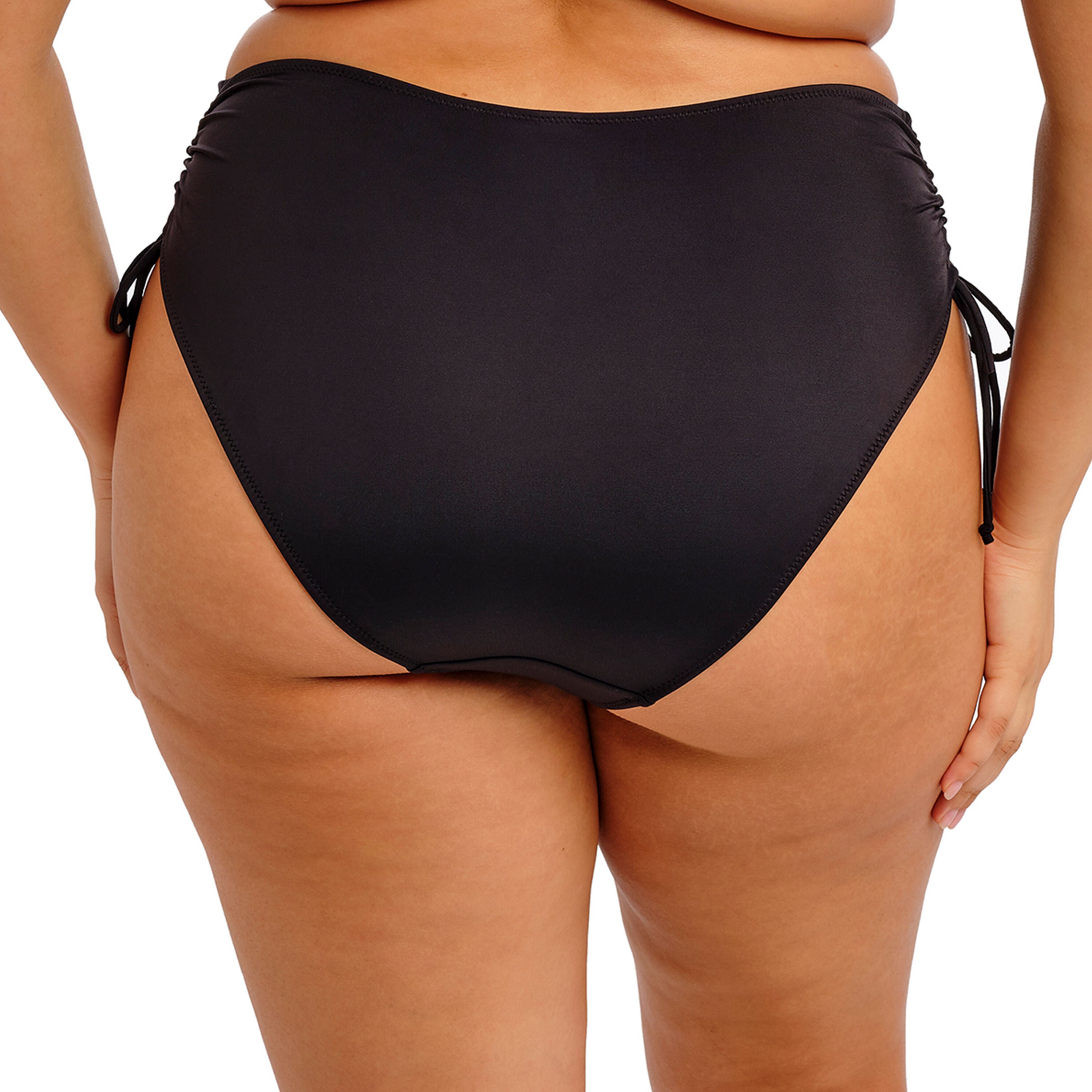 Plain Sailing Adjustable Bikini Brief, BLACK, on-hover image number 1