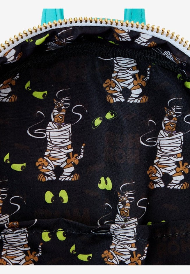 Loungefly x Warner Bros Scooby Doo Mummy Mini Backpack Shoulder Bag Halloween, WHITE, alternate image number null