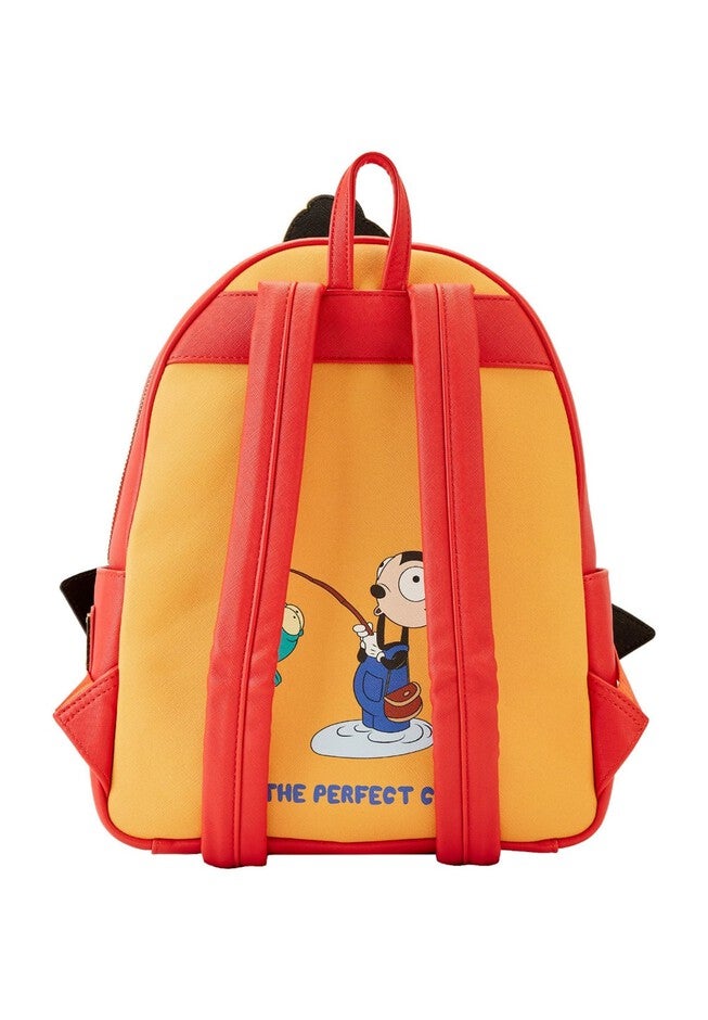 Loungefly X Disney Goofy Movie Road Trip Backpack Red Yellow Max, RED, on-hover image number null