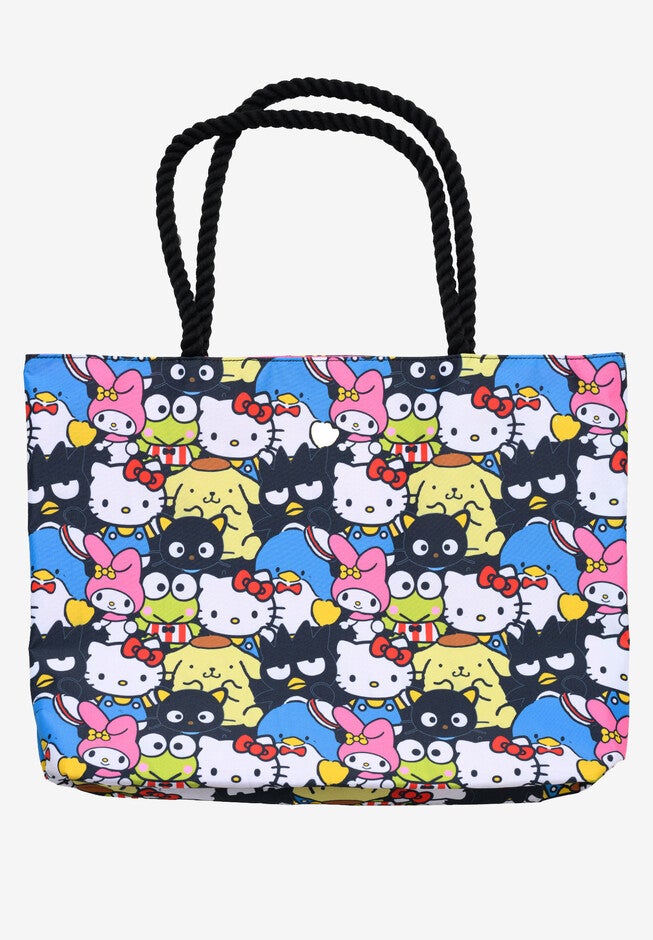 Hello Kitty Tote Bag Travel Beach Carry-On Tote Bag, , alternate image number 2