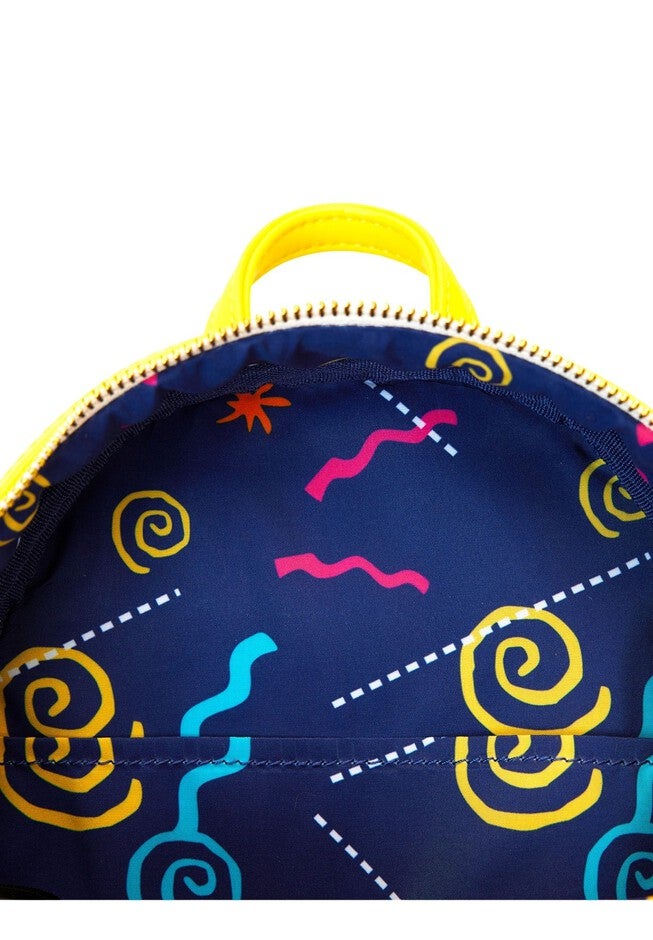 Loungefly x Saved By The Bell The Max Mini Backpack 90s Retro, RED, alternate image number null