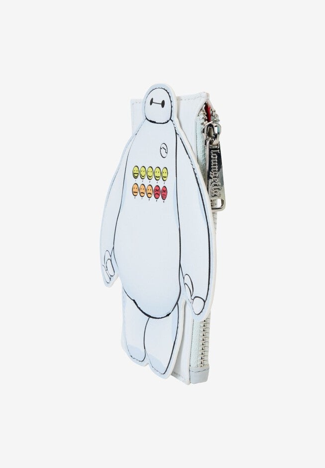 Loungefly x Disney Big Hero 6 Baymax Cardholder Wallet, WHITE, on-hover image number null