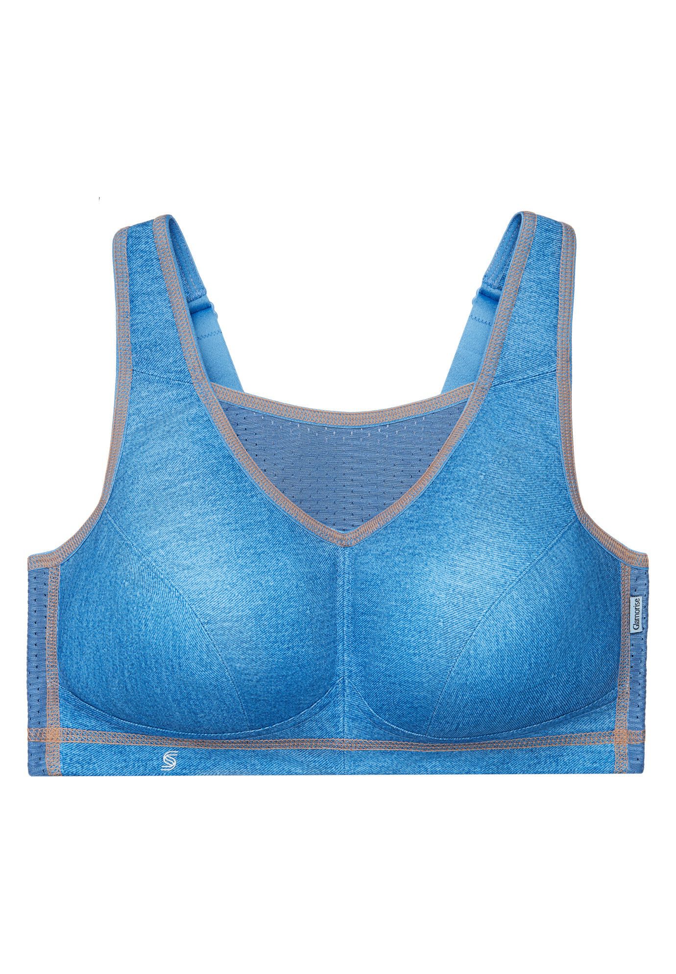 Full Figure Plus Size No-Bounce Camisole Elite Sports Bra