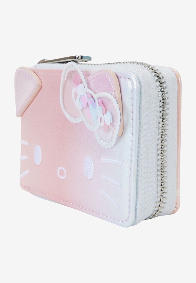 Loungefly X Sanrio Hello Kitty Zip Accordion Wallet Clear & Cute, , alternate image number null