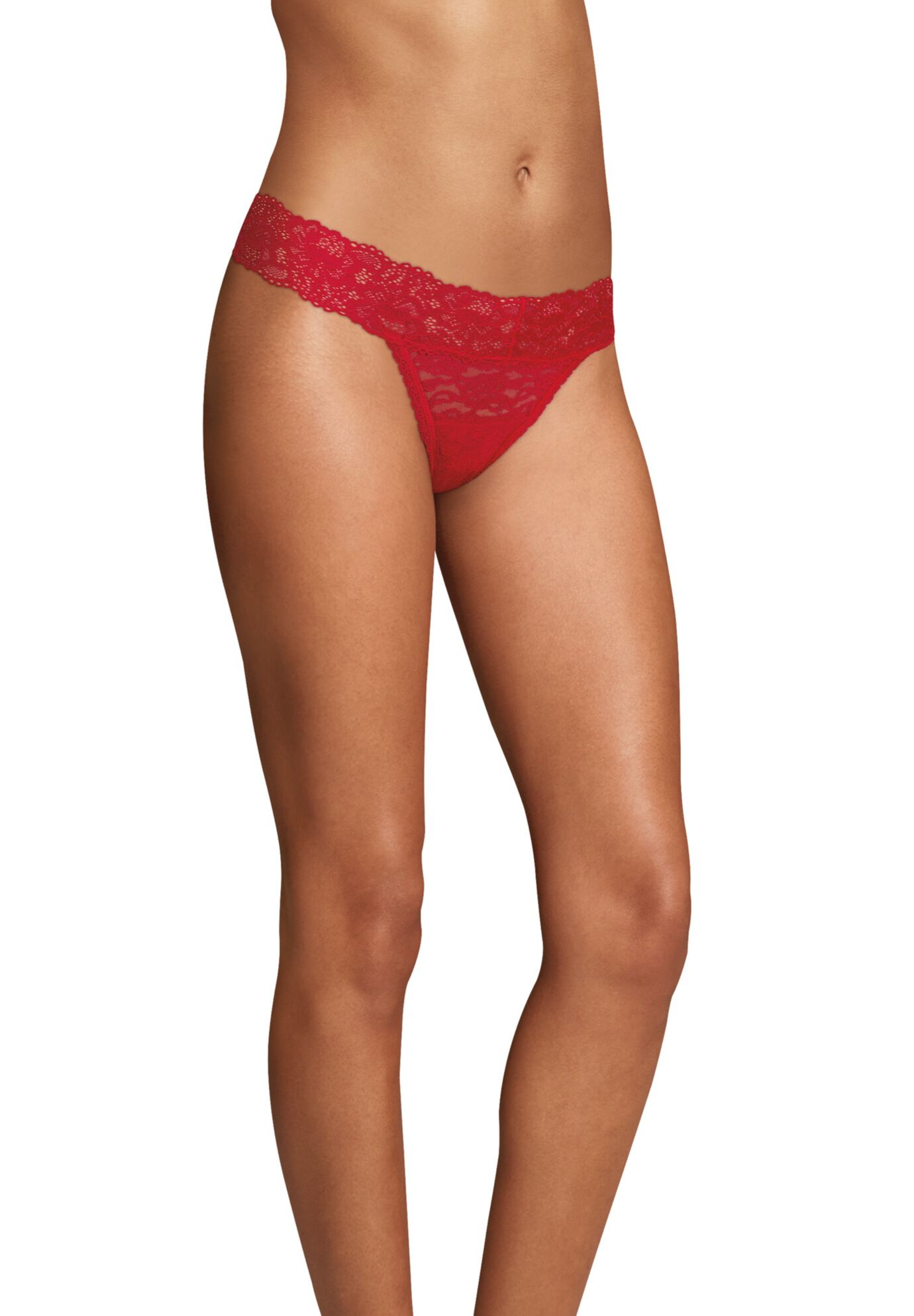 Sexy Must Haves Lace Thong , CAMERA RED Y, hi-res image number 0