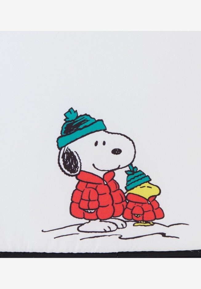 Loungefly x Peanuts Snoopy Holiday Collection Mini Backpack, WHITE, alternate image number null
