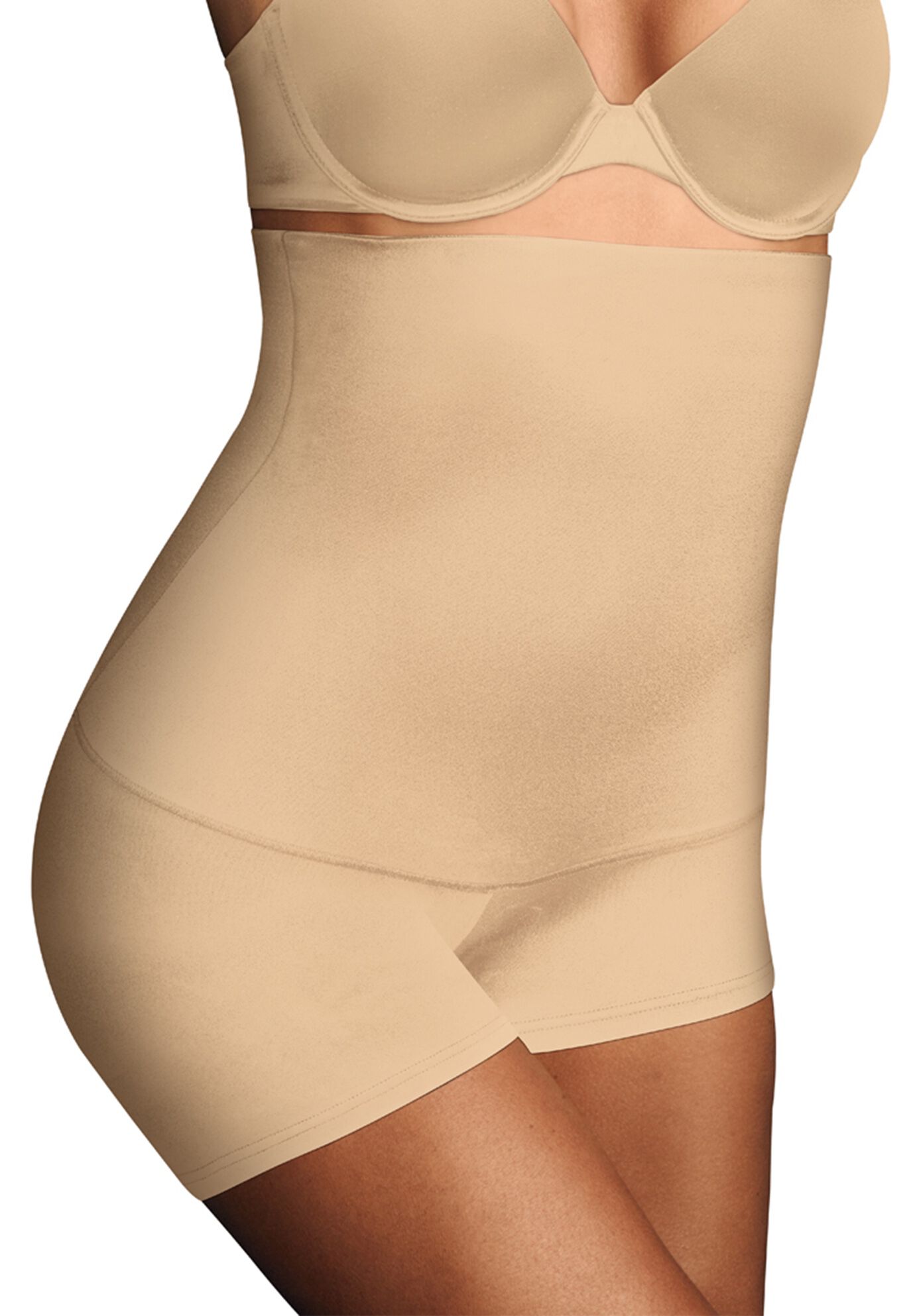 Hi-Waist Boyshort , LATTE, hi-res image number 0