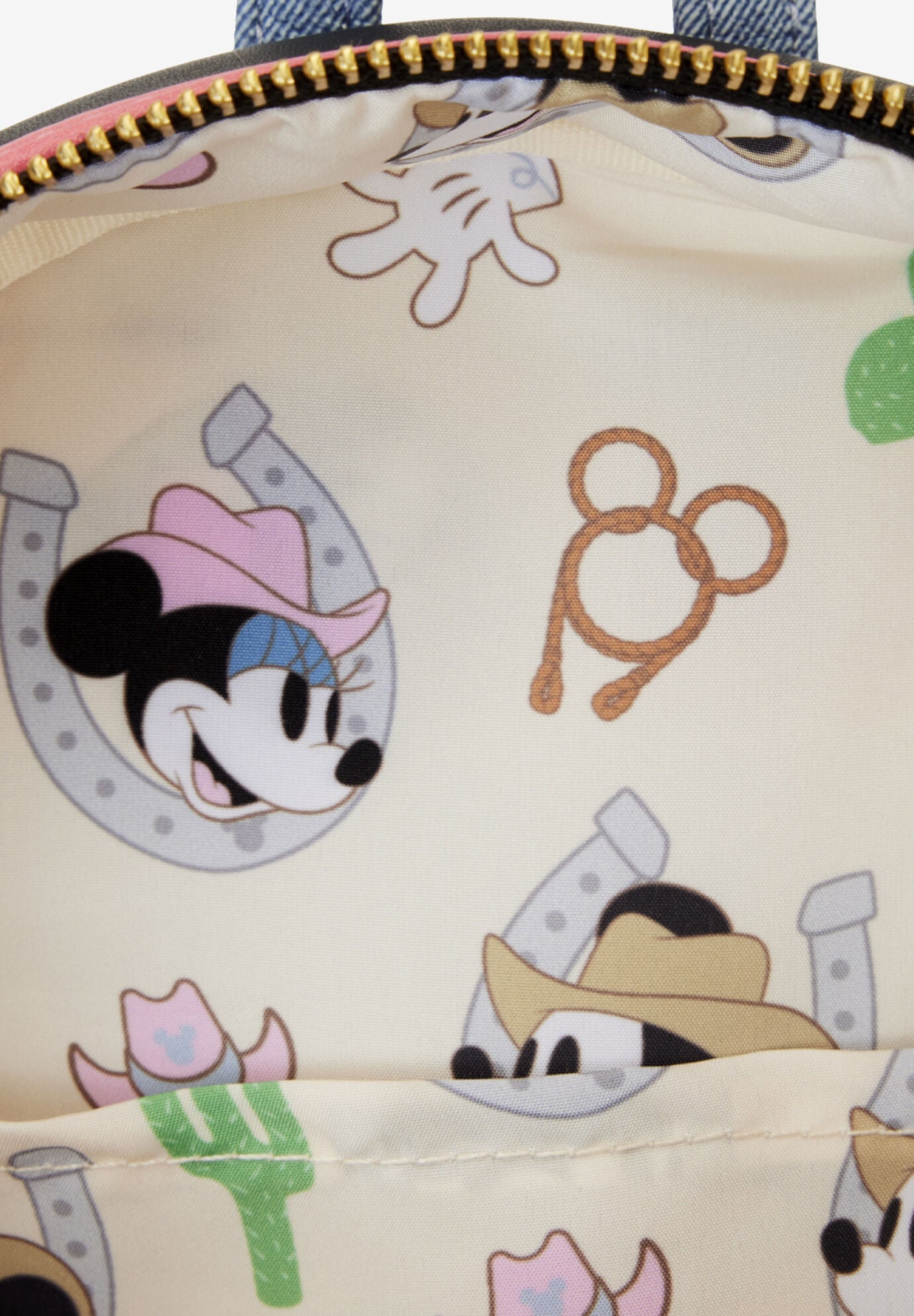 Loungefly X Disney Western Mickey Mouse Mini Backpack, , alternate image number 5