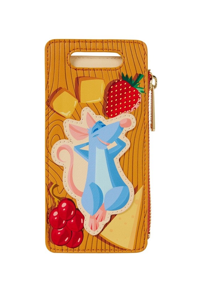 Loungefly x Disney Pixar Ratatouille Cardholder Wallet, BROWN, hi-res image number null