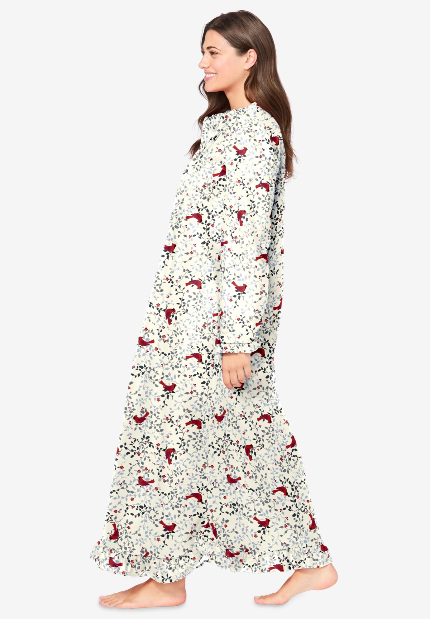 Hanes intestine Cardinal Pajama Gown