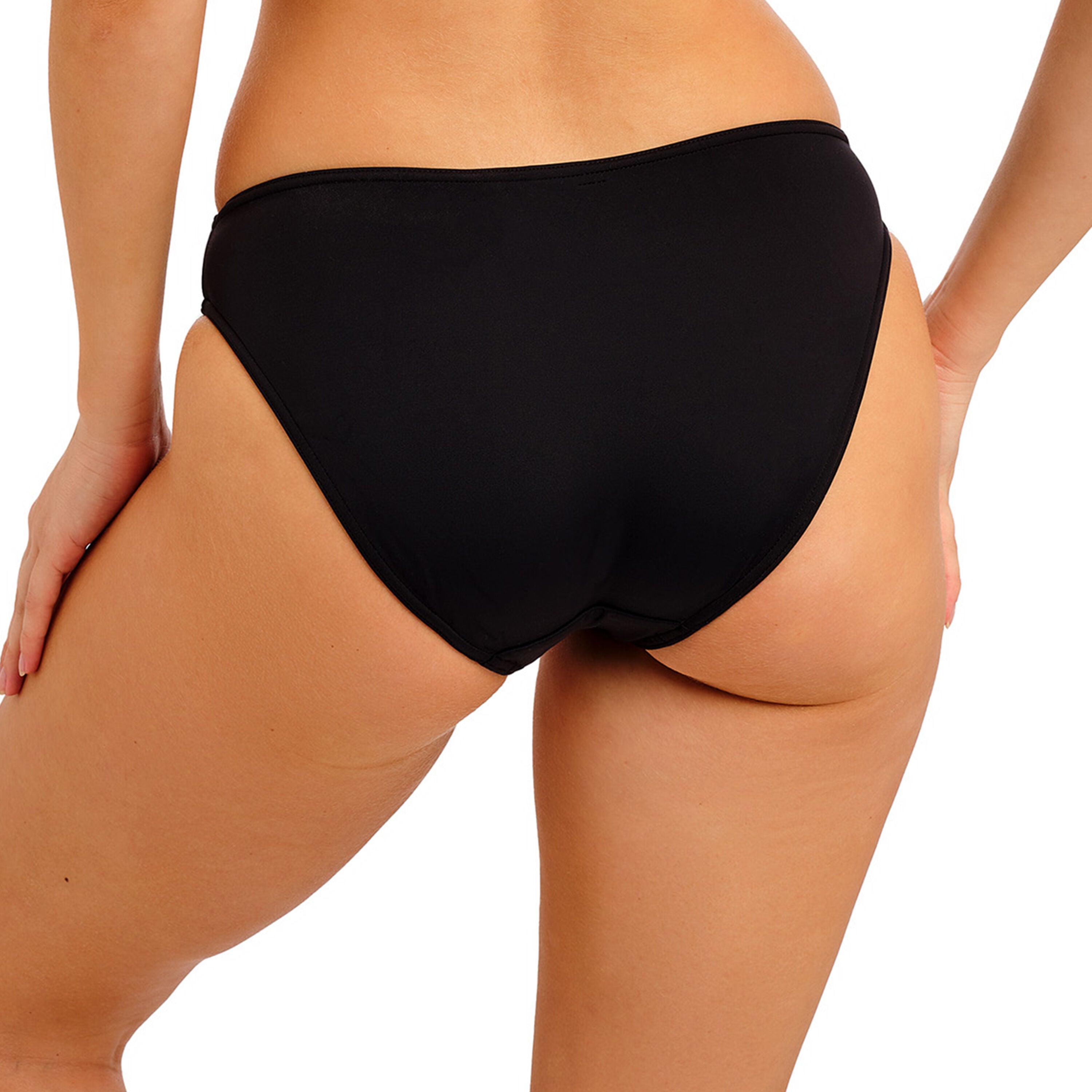 Jewel Cove Bikini Brief, PLAIN BLACK, on-hover image number 1