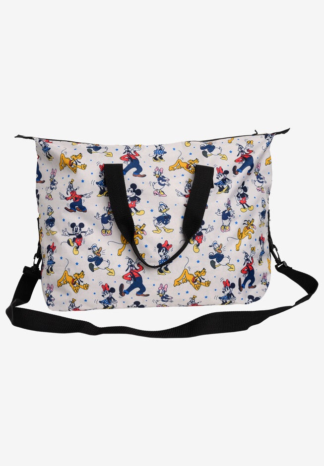 Mickey Mouse & Friends Weekender Duffel Bag Travel Carry-On Minnie Goofy, MULTI, hi-res image number 0