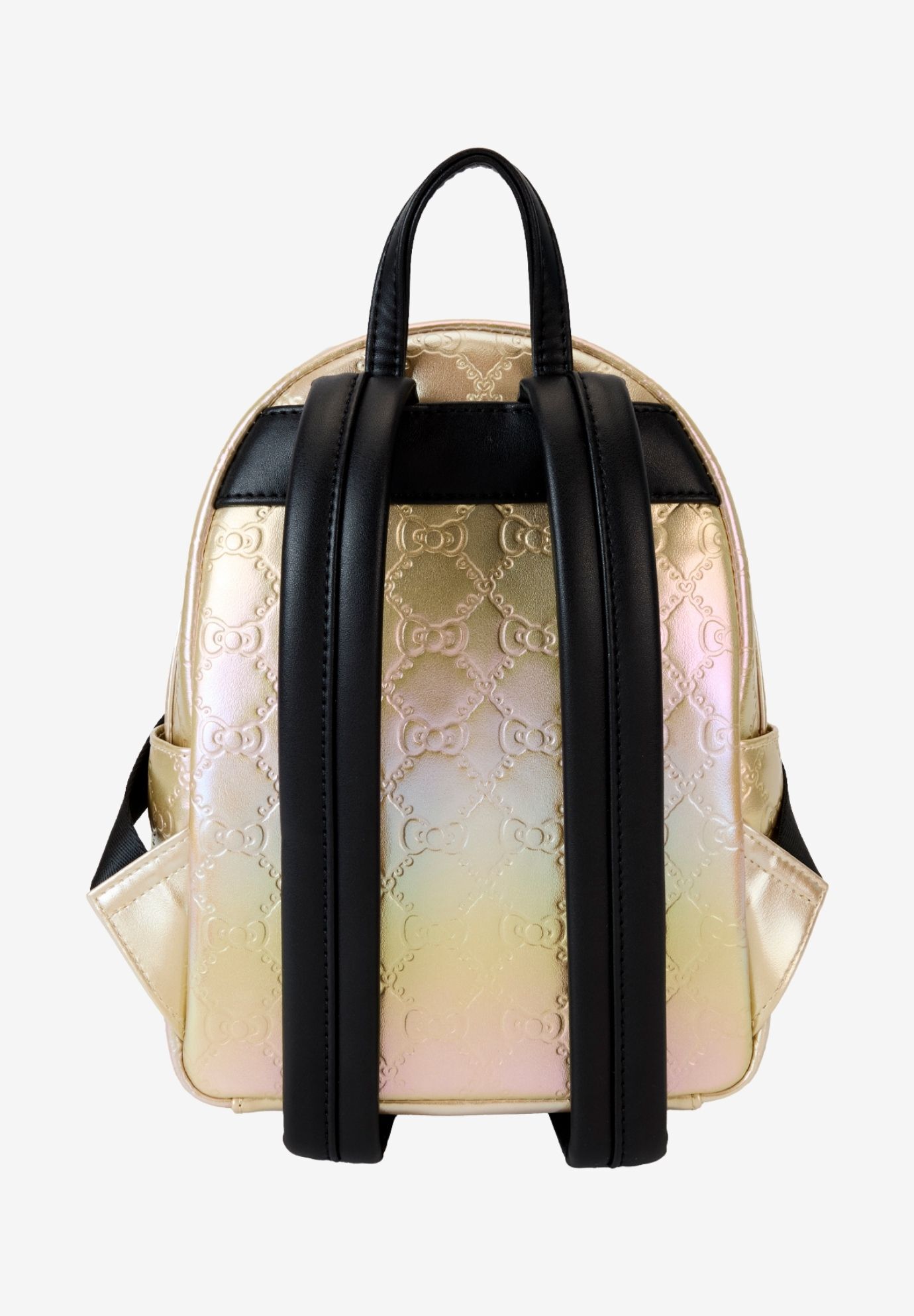 Loungefly x Sanrio Hello Kitty 50th Anniversary Gold Mini Backpack, GOLD, alternate image number 2