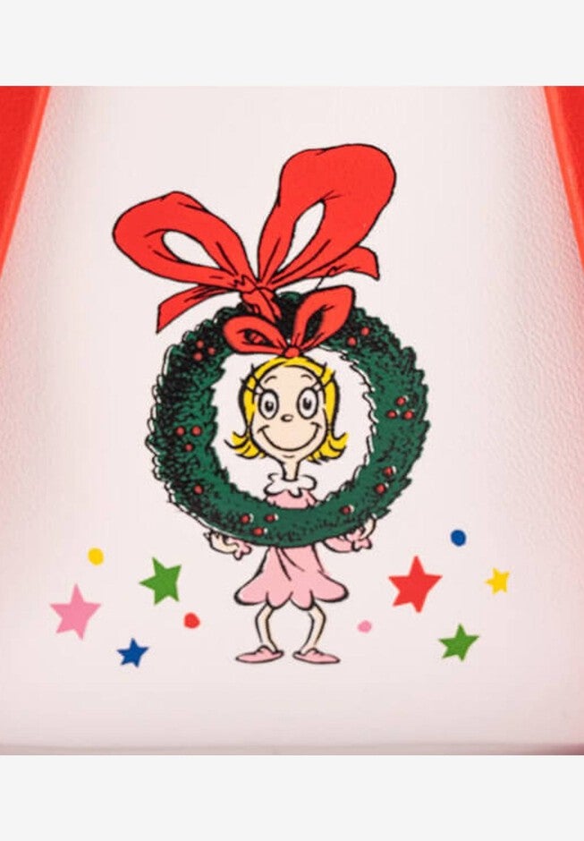 Loungefly x Dr. Seuss The Grinch Chimney Mini Backpack Christmas, WHITE, alternate image number null