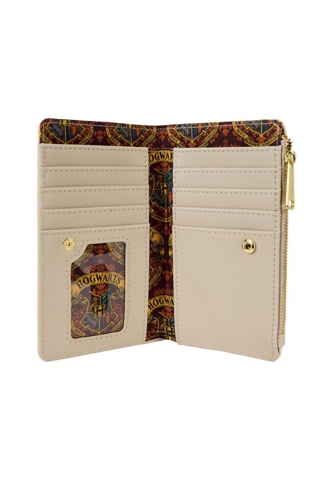 Loungefly x Harry Potter Hogwarts Express Wallet Zip Around, BEIGE, alternate image number 2