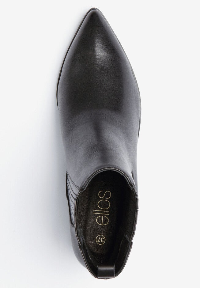 Leather Chelsea Bootie, , alternate image number 4