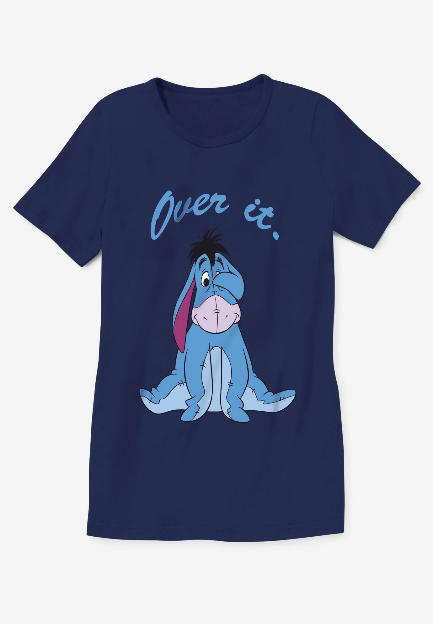 Disney Navy Eeyore Short-Sleeve Tee, , alternate image number 1