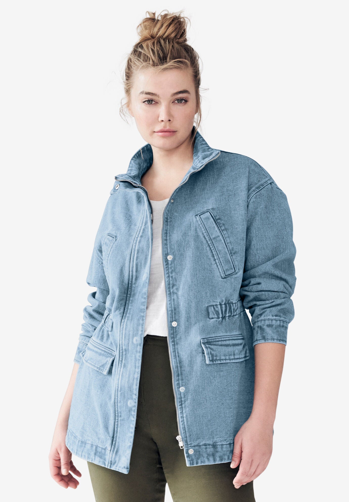 Avenue jean jacket top