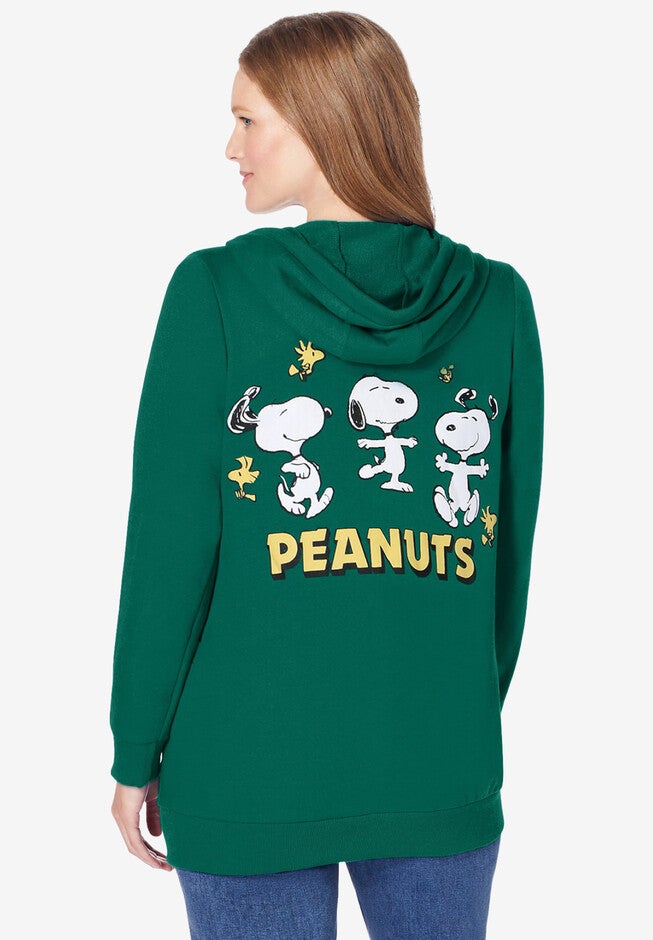 Peanuts Snoopy Fleece Hoodie, , on-hover image number null