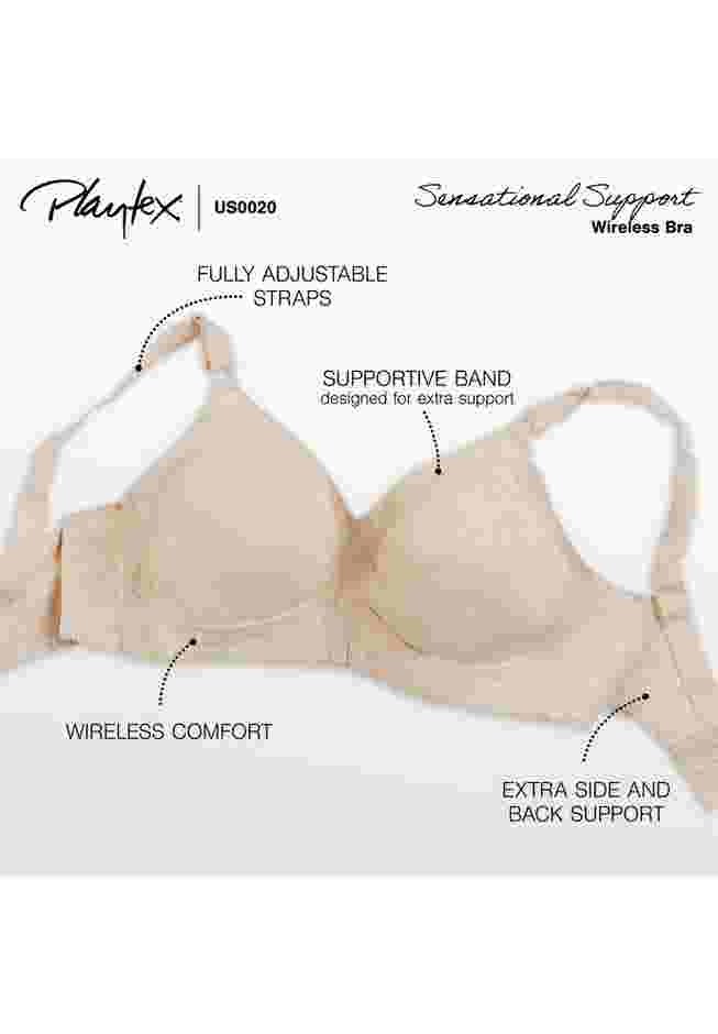 18 Hour Sensational Support Wireless Bra 20/27 image number 4