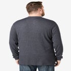 Waffle-Knit Thermal Henley Tee image number 1