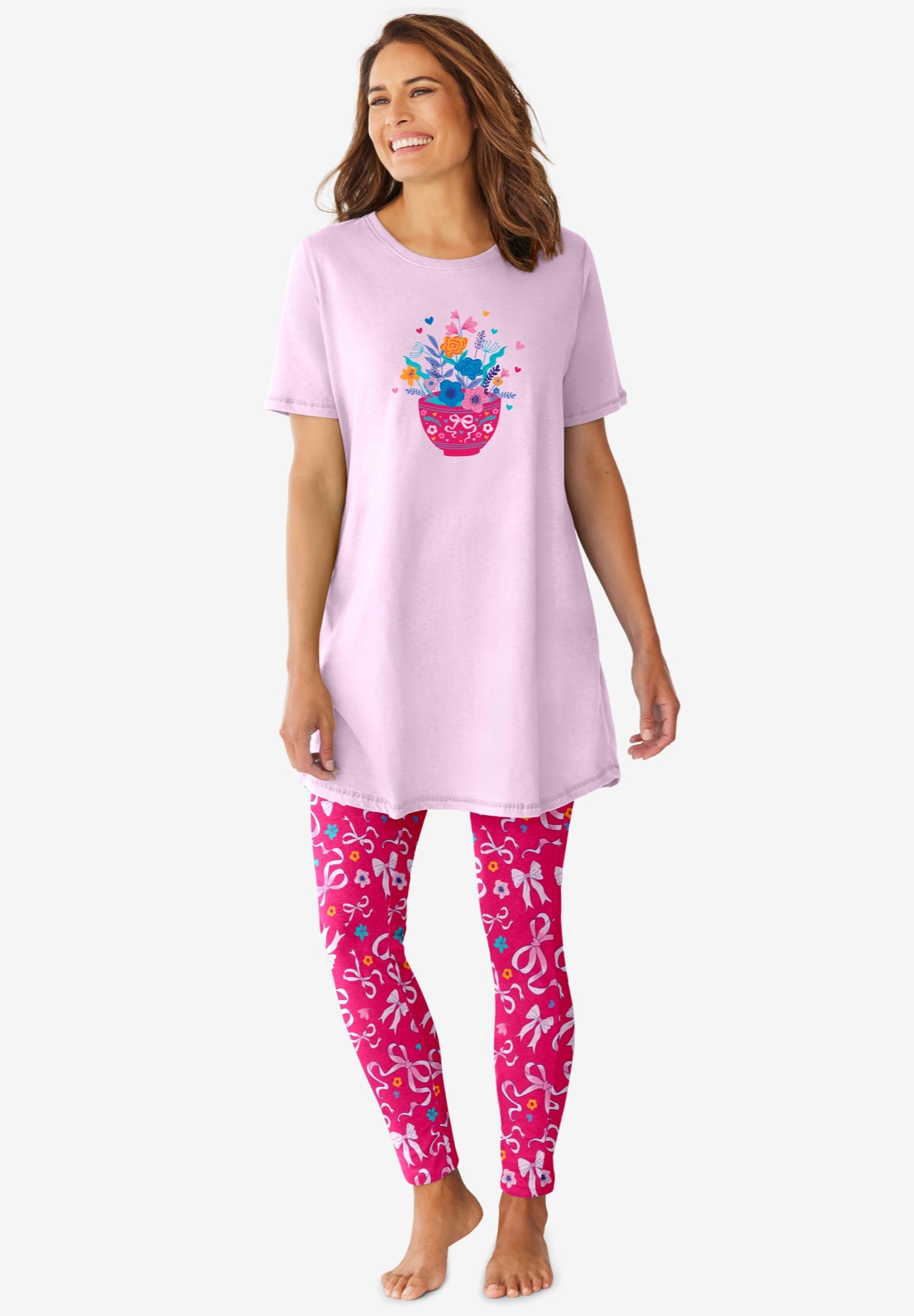 Graphic Tunic PJ Set image number 0
