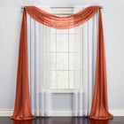 BH Studio Sheer Voile Scarf Valance image number 0