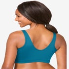 Comfort Choice&reg; Zip-Front Lace Lounge Bra image number null