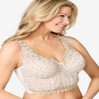 Longline Embroidered Bra image number null