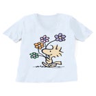 Ivory Woodstock V-Neck Tee image number null