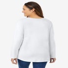 Perfect Long-Sleeve V-Neck Tee image number 1