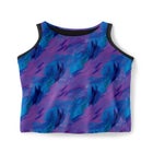 Longer-Length Racerback Tankini Top image number null