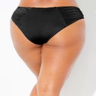 Shimmer Side Ruched Swim Brief image number 5