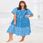 Tiered Print Lounger image number null