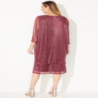 Shimmer Crinkle Duet Dress image number 1
