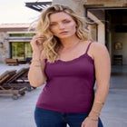 Lace Trim Bra Cami image number 0