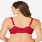 3-Pack Front-Close Cotton Wireless Bra image number 1