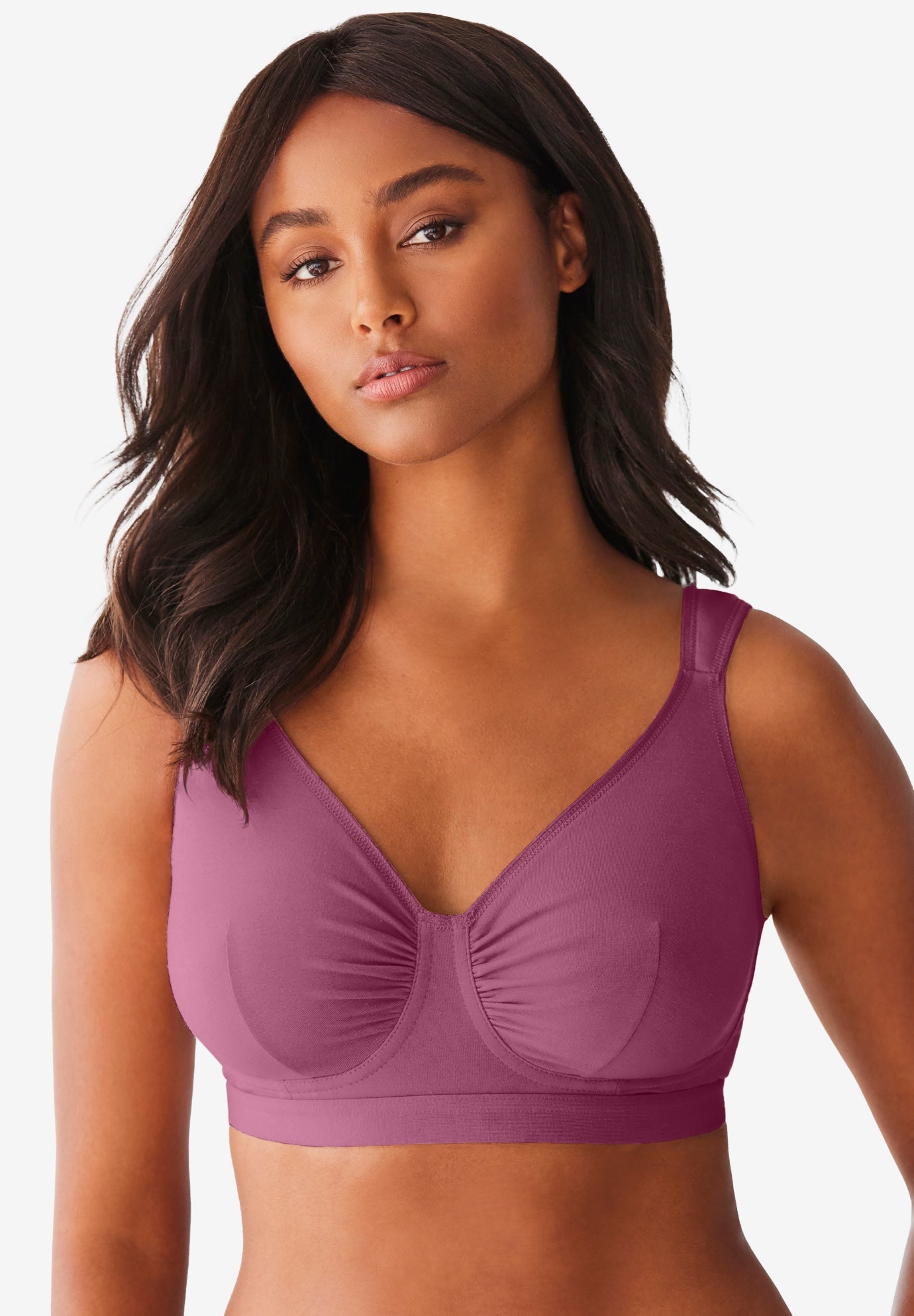 Evie Cotton-Comfort Leisure Bra image number 0