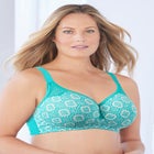 Stay-Cool Wireless Wicking T-Shirt Bra image number null