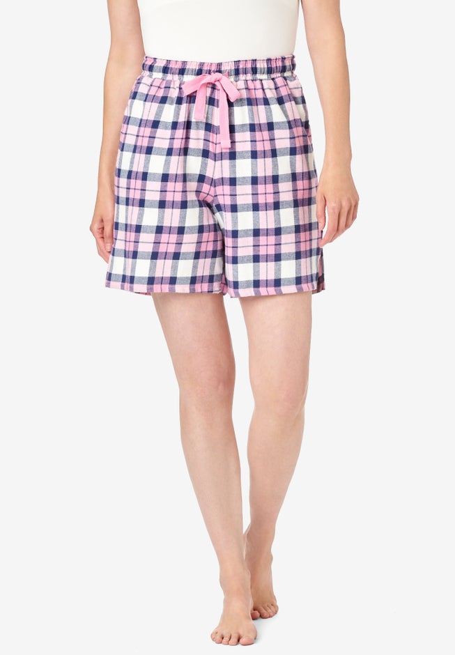 Flannel Pajama Short image number 0