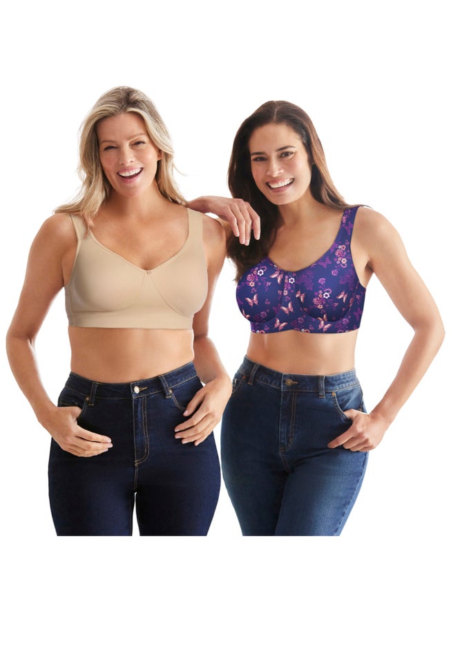 Underwire Microfiber T-Shirt Bra image number 9