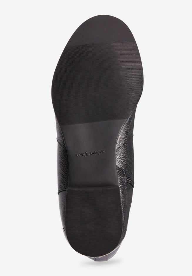 The Janis Tall Wide Calf Leather Boot By Comfortview image number 2