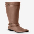 The Janis Tall Wide Calf Leather Boot By Comfortview image number null