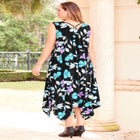 AnyWear Reversible Crisscross V-Neck Maxi Dress image number null